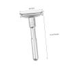 HEATSHAKING Retro T Shaped Hair Trimmer for Men Durable Zinc Alloy Precise Shaving for Sensitive Skin Travel Friendly Design view 2