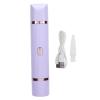 Dual Head Lady Trimmer Electric Full Body Hair Removal for Women, Bikini Clipper for Underarm, Leg, Hand Hair, Wireless Charging, Easy to Clean (Purple) view 1