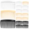 36Pcs Multi Teeth Hair Side Combs for Women DIY Decorative Hair Combs Clips Transparent Reliable Styling Accessories for Unique Hair view 1