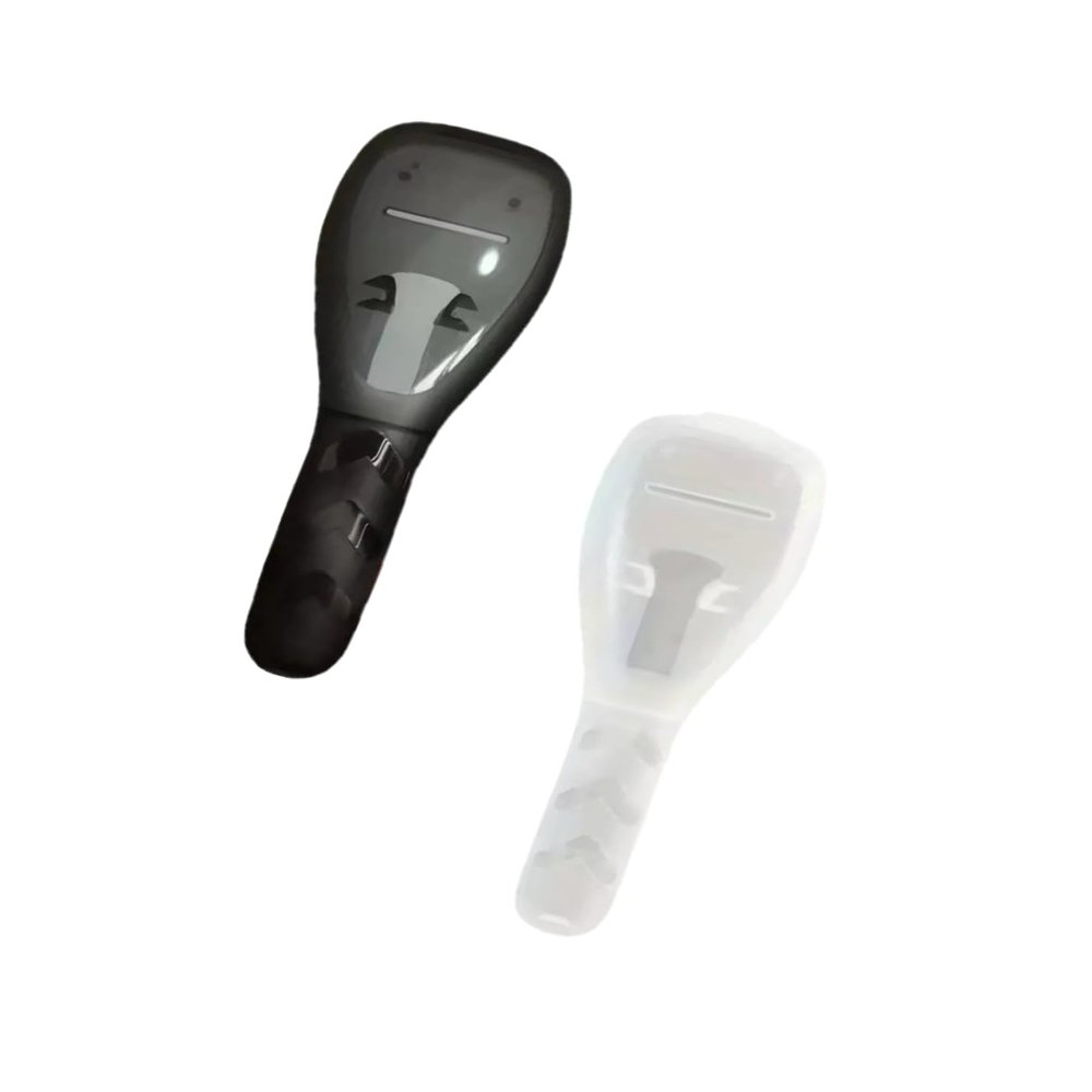 2 pc Plastic Manual Razor Protector Box Cover Container Storage Case, Transparent Portable Travel Men's Shaver Accessories