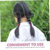 EPIGEIST 2pcs Black Bow Hair Claw Clips with Rhinestones Stylish Tulle Ponytail Holders for Women Comfortable Lightweight Accessories for Weddings Parties and Everyday Wear view 3
