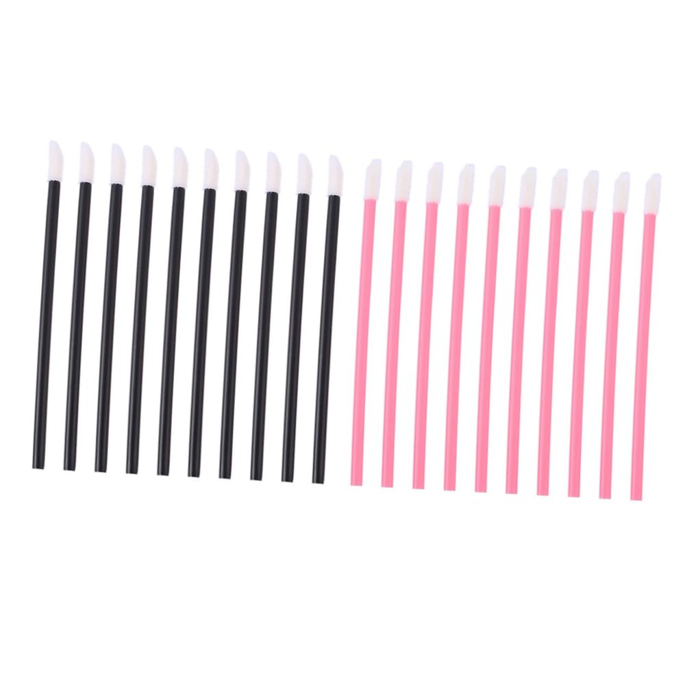 Beaupretty 300Pcs Disposable Lip Applicators for Makeup Lip Mask Eyeshadow Brushes Durable Comfortable Lipstick Brushes Makeup Lovers Beginners