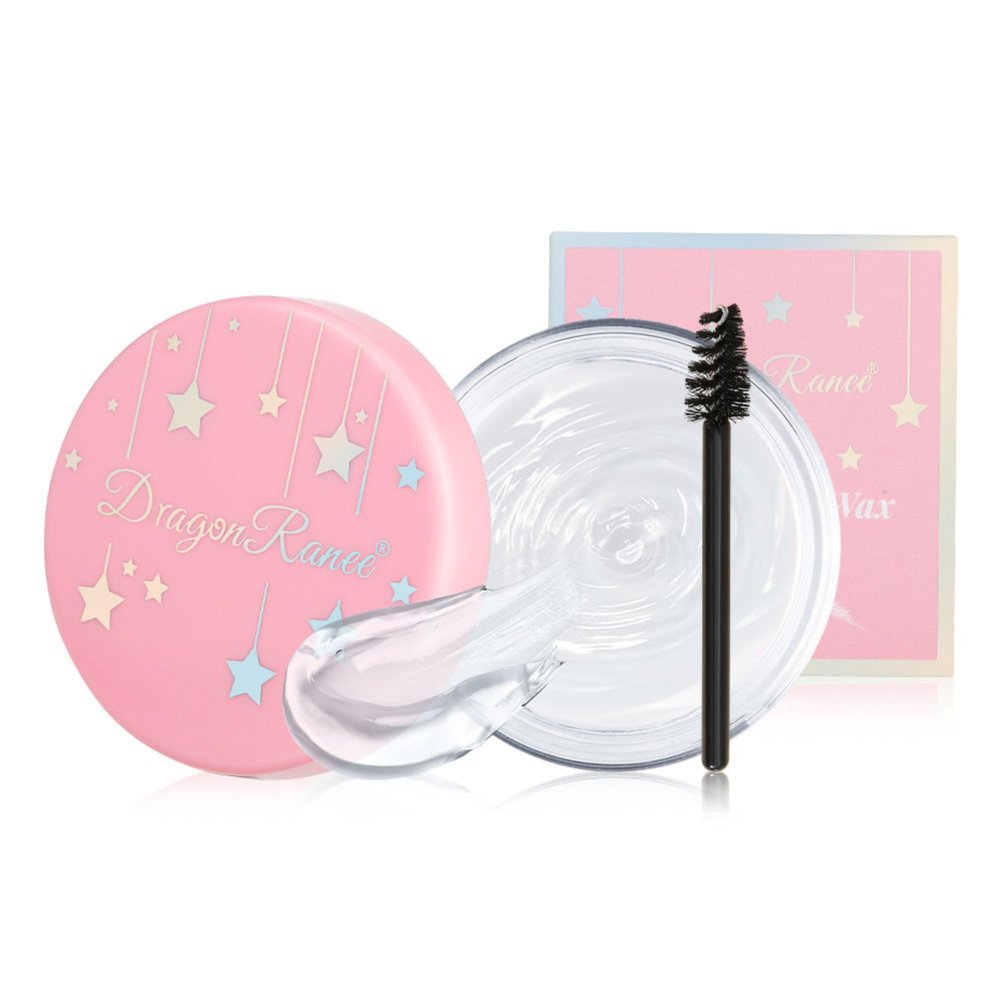 Brow Lift Clear Eyebrow Wax, Long-Lasting Transparent Gel for Fluffy & Defined Look, Lifting & Shaping Wax for All-Day Hold, Vegan & Cruelty-Free, 0.28oz