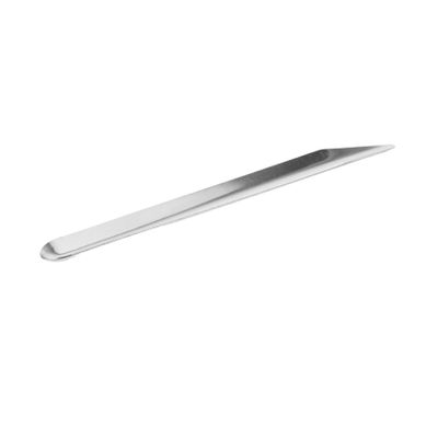 GALPADA Stainless Steel Manicure Spoon Double Ended Nail Cuticle Remover Tool for Fingernails Toenails Portable Nail Art Accessory for Home Salon Use