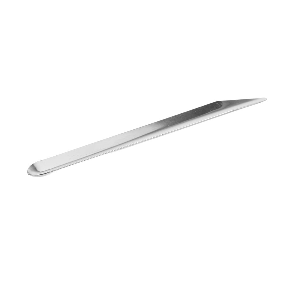 GALPADA Stainless Steel Manicure Spoon Double Ended Nail Cuticle Remover Tool for Fingernails Toenails Portable Nail Art Accessory for Home Salon Use