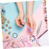 GALPADA Stainless Steel Manicure Spoon Double Ended Nail Cuticle Remover Tool for Fingernails Toenails Portable Nail Art Accessory for Home Salon Use view 4
