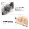 Healeved 6PCS Flower Hair Bun Maker Accessories Set Adjustable Hair Bun Ribbons for Women and Girls for Weddings and Parties Easy to Use view 3