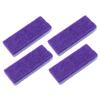 Beaupretty 4pcs Professional Pumice Pedicure Stones for Foot Care Callus Remover Tools Purple Foot Scrubber for Home and Salon Use view 1