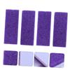 Beaupretty 4pcs Professional Pumice Pedicure Stones for Foot Care Callus Remover Tools Purple Foot Scrubber for Home and Salon Use view 2
