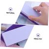 Beaupretty 4pcs Professional Pumice Pedicure Stones for Foot Care Callus Remover Tools Purple Foot Scrubber for Home and Salon Use view 4
