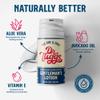 Dr. Tuggs Gentlemans Lotion  Me Time Lotion for Men with Moisturizing Aloe Vera, Avocado Oil & Vitamin E  Long-Lasting, Smooth, Non-Greasy Formula  Made in USA  3.4 fl oz view 4