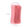 4Pcs Silicone Massage Cleaning Brush Dual Sided Body Scrubber Hair Scalp Massager with Hanging for Easy Storage Exfoliating Shower Brush for Relaxation Deep view 2