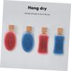 4Pcs Silicone Massage Cleaning Brush Dual Sided Body Scrubber Hair Scalp Massager with Hanging for Easy Storage Exfoliating Shower Brush for Relaxation Deep view 4