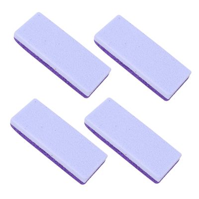 GALPADA 4Pcs Professional Foot Pumice Stone Dead Skin Remover for Feet Care Natural Exfoliating Tool for Smooth Heels for Home and Travel Use