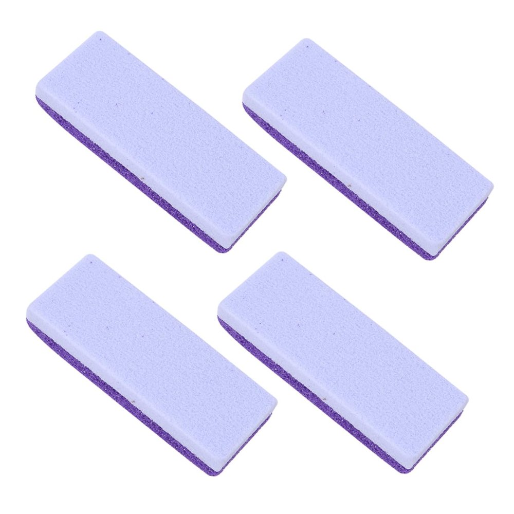 GALPADA 4Pcs Professional Foot Pumice Stone Dead Skin Remover for Feet Care Natural Exfoliating Tool for Smooth Heels for Home and Travel Use