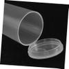 10Pcs Makeup Brush Covers Durable Transparent Makeup Brush Protectors for Foundation Eye Makeup Reusable Round Shaped Brush Storage Caps for Home Travel view 3