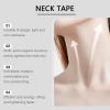 Invisible Neck Lift Tape Neck Instant Lifting Firming Tape Improves Neck Lines Wrinkles High Elastic Breathable Lifting Invisible Reusable Waterproof Use Before Makeup (8 strips+40 patches) view 2