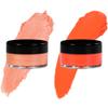 7V HOME BEAUTY Orange Eyeshadow Cream, Blendable Smooth 2pcs Matte and Shimmer Orange Creamy Eyeshadow view 1