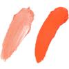 7V HOME BEAUTY Orange Eyeshadow Cream, Blendable Smooth 2pcs Matte and Shimmer Orange Creamy Eyeshadow view 3