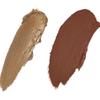 7V HOME BEAUTY Brown Eyeshadow Cream, Blendable Smooth 2pcs Matte and Shimmer Brown Creamy Eyeshadow view 3