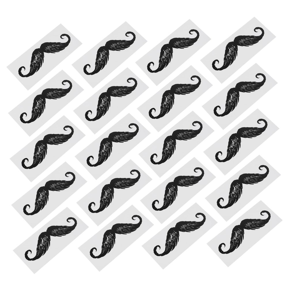 CTIRCHIU 20Pcs Nose Depilation Stickers Set for Beard Styling Hair Removal Waxing Tools Anti-Stick and Dirt-Resistant Suitable for Sensitive Skin