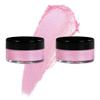 7V HOME BEAUTY Pink Eyeshadow Cream, Blendable Smooth 2pcs Shimmer Pink Creamy Eyeshadow view 1