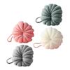 4Pcs Adorable Pumpkin Bath Balls Decorative Foaming Shower Supplies Cartoon Mesh Design Soft and Gentle for Housewarming view 1