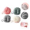 4Pcs Adorable Pumpkin Bath Balls Decorative Foaming Shower Supplies Cartoon Mesh Design Soft and Gentle for Housewarming view 3