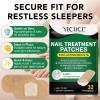 Toenail Treatment Extra Strength - 32 Pcs Nighttime Nail Patches for Toenails - Toe Nail Treatments for Nails Repair & Care - Easy to Use view 4