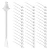 50pcs Dual Ended Nose Waxing Sticks Disposable Hair Removal Spatulas for Nostril Ear Eyebrow Grooming Compact Lightweight Applicator for Precise Facial Care view 1