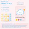 CELECARE Cute Hydrocolloid Pimple Patches 8 Styles (148 Count) view 2