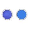 7V HOME BEAUTY Blue Eyeshadow Cream, Blendable Smooth 2pcs Matte and Shimmer Blue Creamy Eyeshadow view 2