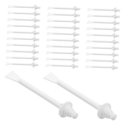 50pcs Dual Ended Nose Wax Applicators Disposable Hair Removal Sticks for Nose Ear Hair Convenient Grooming Tool for Men Women Efficient Nostrils Cleaning