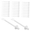 50pcs Dual Ended Nose Wax Applicators Disposable Hair Removal Sticks for Nose Ear Hair Convenient Grooming Tool for Men Women Efficient Nostrils Cleaning view 1
