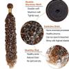 Ratheinhi Grey Bundles Human Hair P4/GREY 22 24 26 Inch Water Wave Human Hair Bundles Highlight Chocolate Grey Unprocessed Brazilian Virgin Quick Weave Hair for Black Women view 3