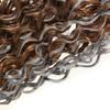 Ratheinhi Grey Bundles Human Hair P4/GREY 22 24 26 Inch Water Wave Human Hair Bundles Highlight Chocolate Grey Unprocessed Brazilian Virgin Quick Weave Hair for Black Women view 4