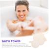3Pcs Exfoliating Loofah Cleansing Pads for Facial Body Washing Multi Use Travel Friendly Design Compact Versatile Skincare for Home Go view 3