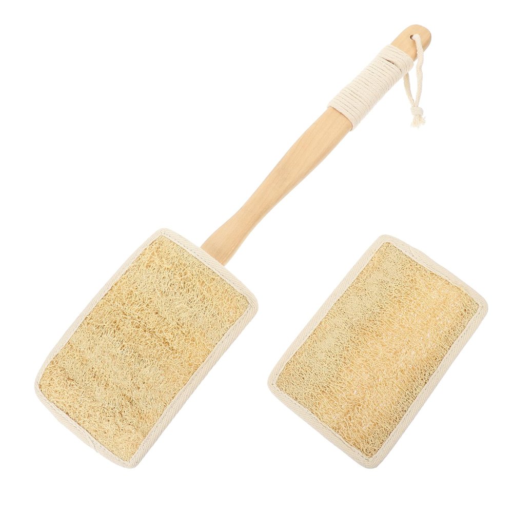 1Set Long Handle Bath Massage Brush Durable Shower Scrubber for Exfoliating Back Cleaning Skin Health Bathing Accessory for All Body Parts