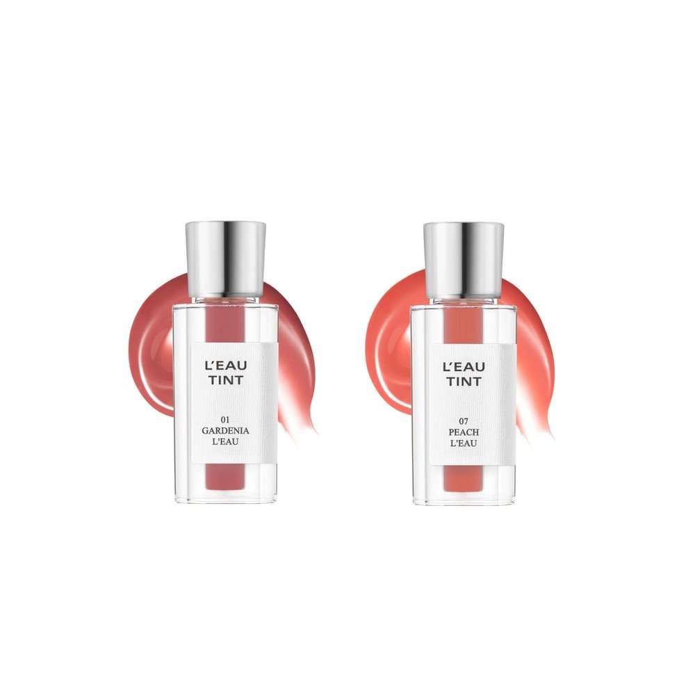 BBIA LEAU Tint Mini | Coral Mood Duo (#01 Gardenia + #07 Peach) Bundle Set
