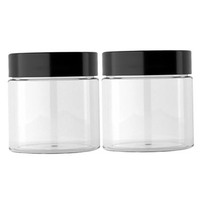 2Pcs Leakproof Cream Containers Travel Boxes for Skincare Lightweight and Convenient Cosmetic Jars for Moisturizer and Beauty