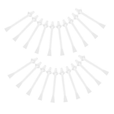 Healeved 20pcs Nose Hair Wax Sticks for Hair Removal Disposable Nasal Cleaning Applicator Easy to Use Waxing Rods for Personal Care