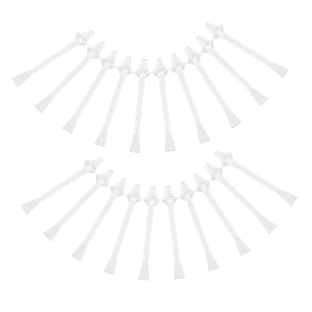 Healeved 20pcs Nose Hair Wax Sticks for Hair Removal Disposable Nasal Cleaning Applicator Easy to Use Waxing Rods for Personal Care