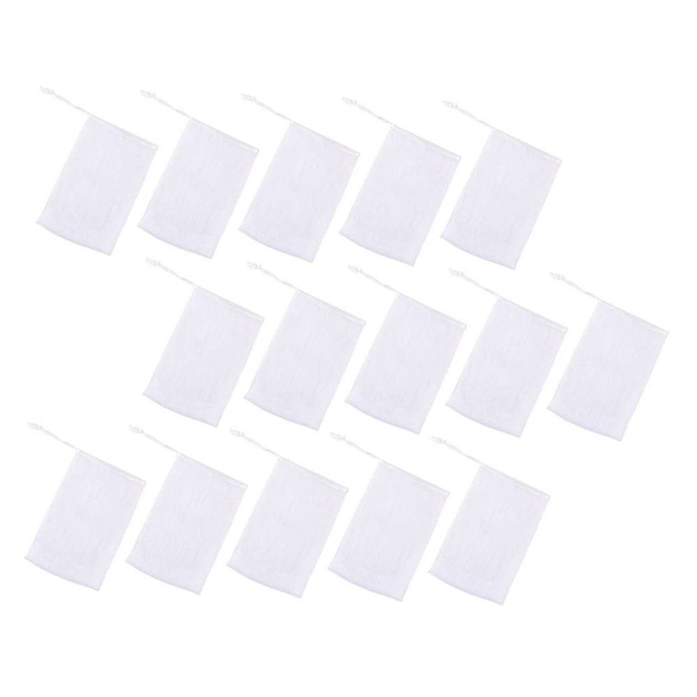 50Pcs Net Soap Pouch Double Foaming Net for Facial Cleansing Quick Drying Water Draining Durable Soap for Shower Use