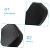 20Pcs Black Plastic Hair Dye Ear Protectors for Salon and Home Use view 3