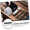 TOGEVAL 10 Rolls Disposable Barber Neck Strips Stretchy Neck Protection Paper for Hair Cutting and Styling Salon Accessories view 4