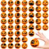 48 Pcs Halloween Stress Balls Bulk Pumpkin Ghost Bat Balls view 1