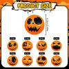 48 Pcs Halloween Stress Balls Bulk Pumpkin Ghost Bat Balls view 2