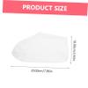 4Pairs Moisturizing Foot Care Socks Skin Friendly Cotton Spandex Covers for Dry Cracked Feet Comfortable High Elastic Cracking Foot Wraps for Daily Care view 2