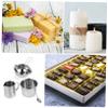 1 Set Double Boiler Pot Melting Chocolate Stainless Steel Chocolate Melting Pot with Mixing Spoon Wax for Scented Making Supplies view 3