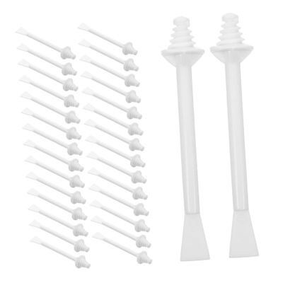 50pcs Dual Ended Wax Applicators for Nose Hair Ear Facial Hair Removal Safe User Friendly Nose Wax Sticks for Effortless Grooming and Nostril Cleaning